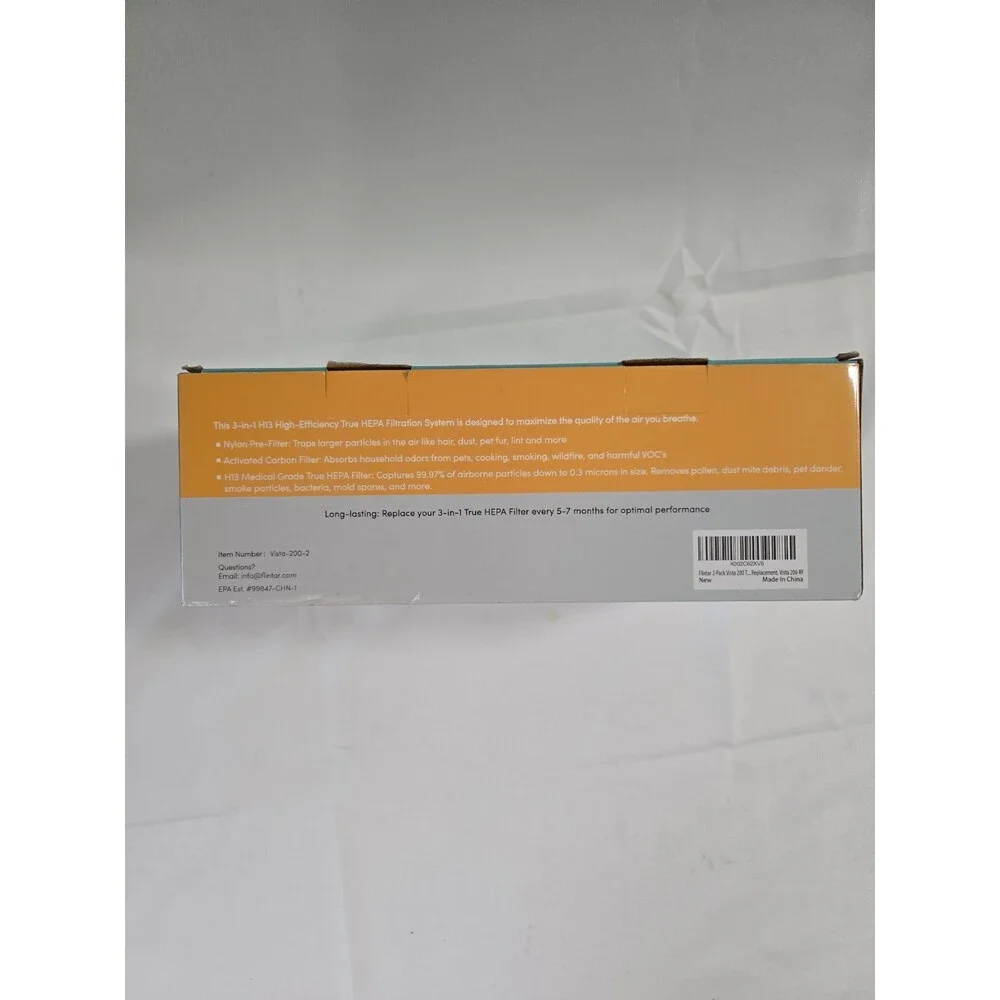Flintar M05 Replacement Filter Compatible with Vista 200-RF Air Purifier NIB
